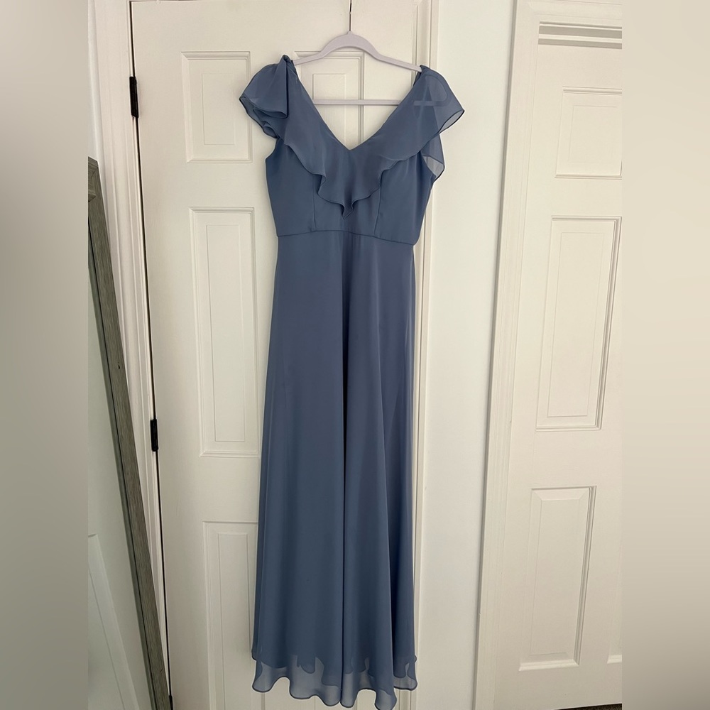 Dessy Dress - size 6 Larkspur Blue